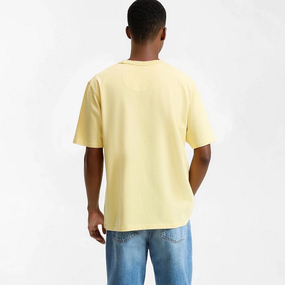 La Redoute Collections T-shirt en coton col rond manches courtes  