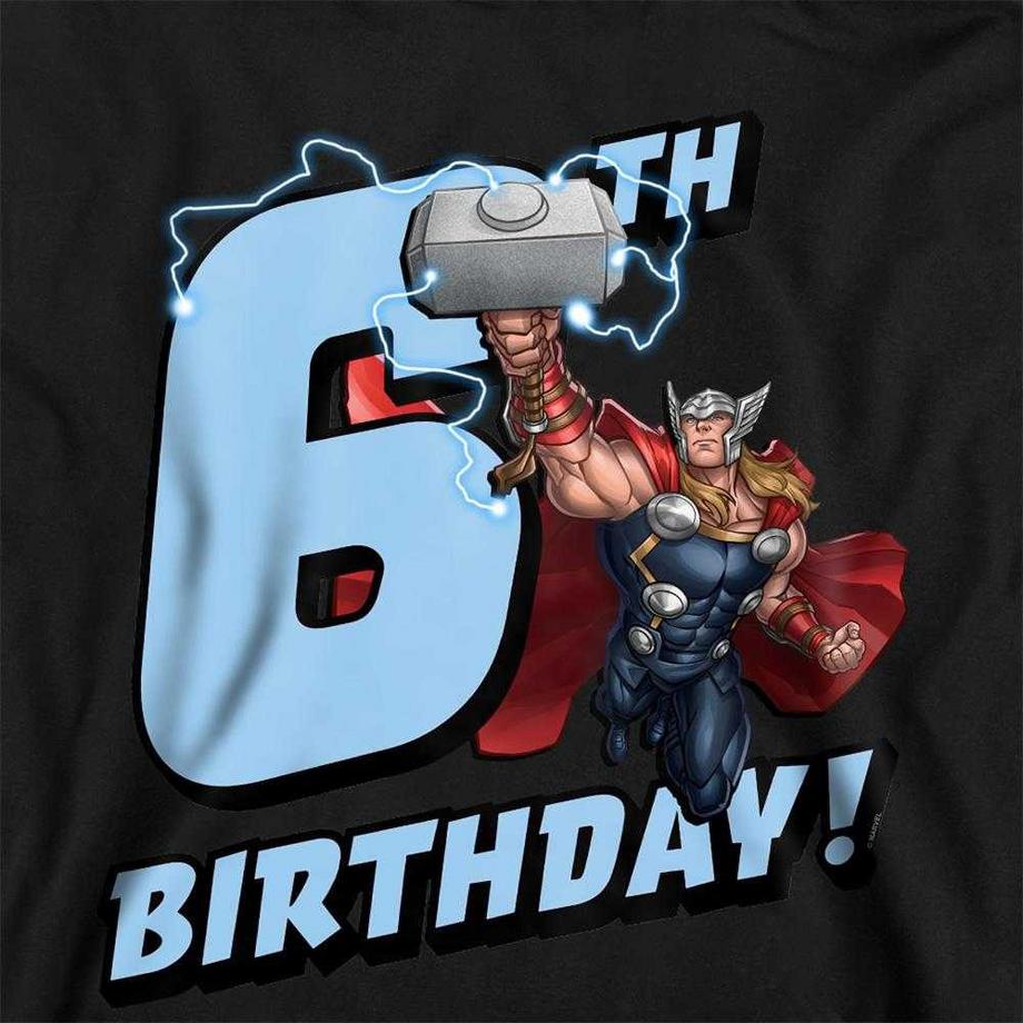 MARVEL  Sweat À Capuche 6ème Anniversaire Motif Thor 