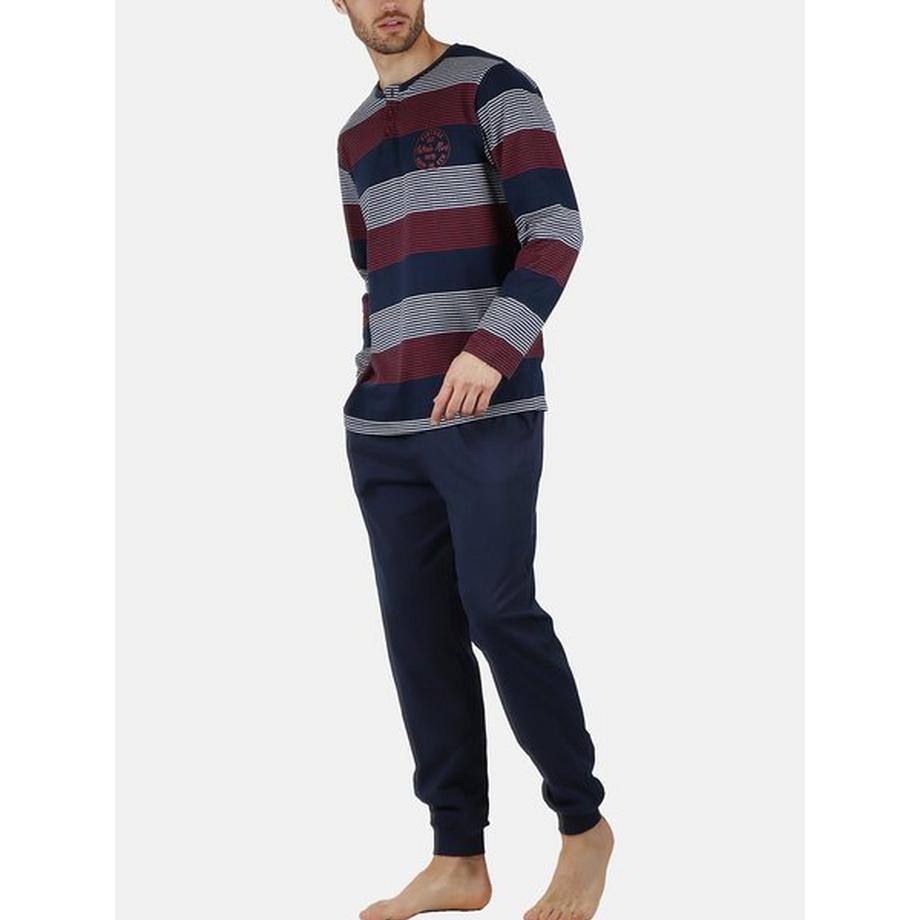 Admas Rayas Stamp Pyjama Tenue d'intérieur  