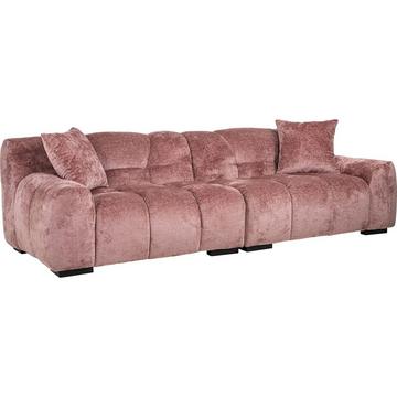 Canapé Charelle chenille rose 250