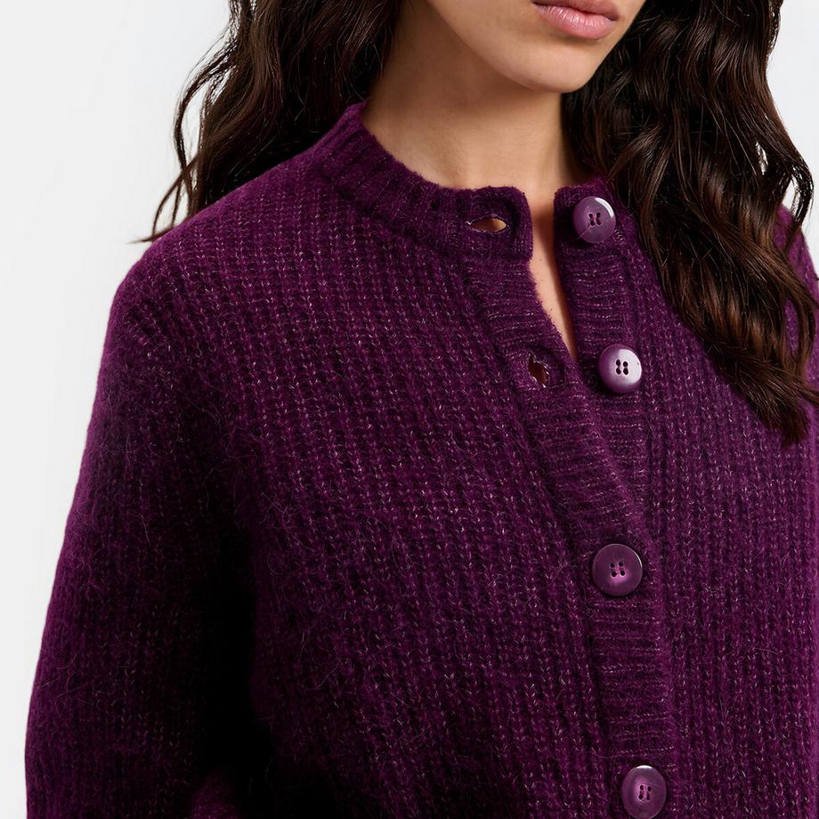 La Redoute Collections  Cardigan alpaga mélangé 