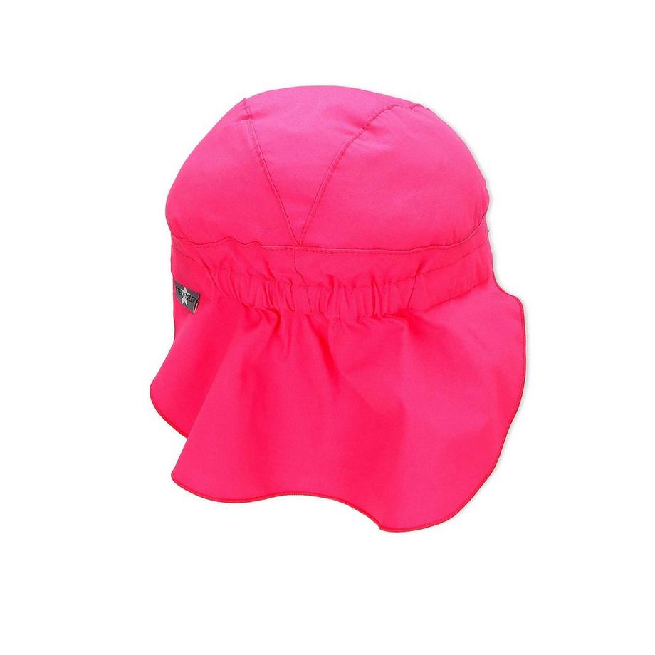 Sterntaler  Mädchen Schirmmütze mit Nackenschutz magenta UV50+ 
