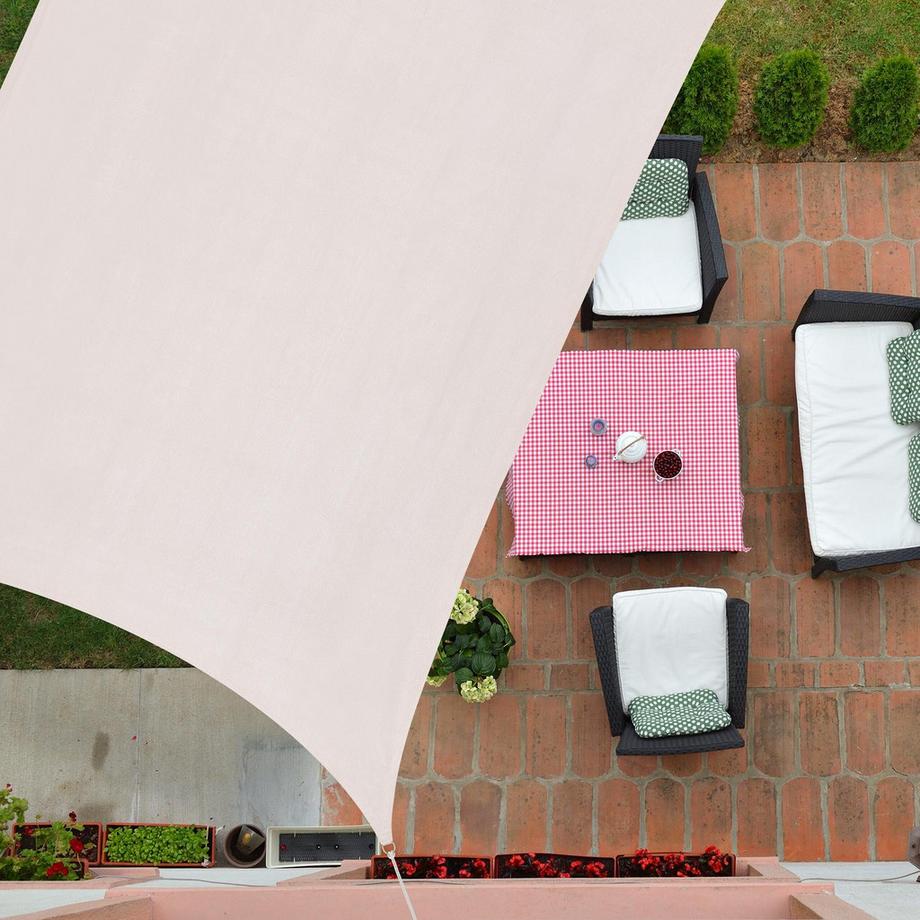 Northix Rechteckige Markise HDPE  