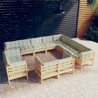 VidaXL Garten-lounge-set kiefernholz  