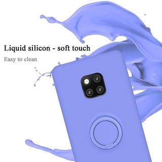 Cadorabo  Hülle für Huawei MATE 20 PRO TPU Silikon mit Ring Liquid 