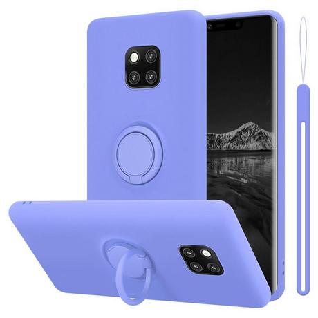 Cadorabo  Hülle für Huawei MATE 20 PRO TPU Silikon mit Ring Liquid 