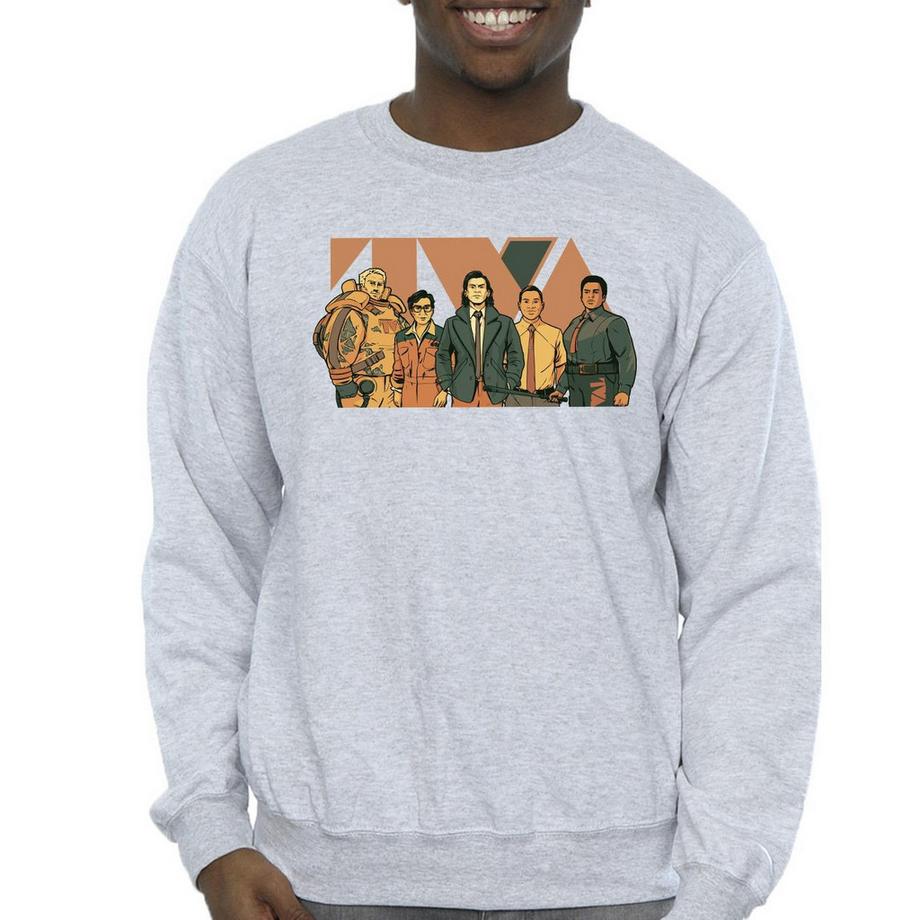 MARVEL TVA Bedrucktes Regular Fit Sweatshirt  