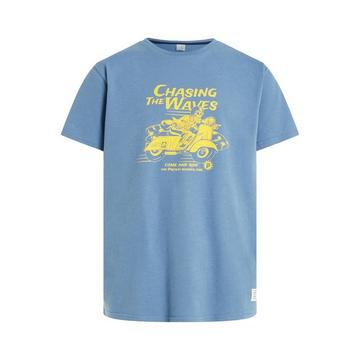 Jungen T-shirt Prtilan River Blue