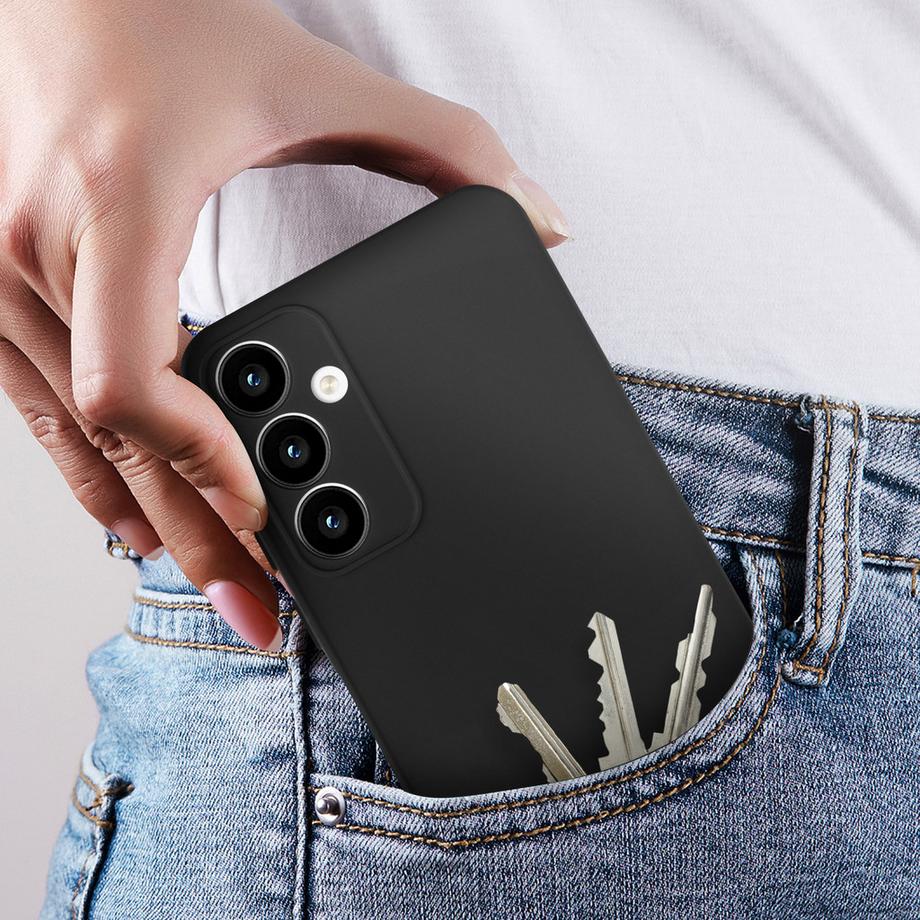 Avizar  Handyhülle Samsung A35 5G Schwarz 