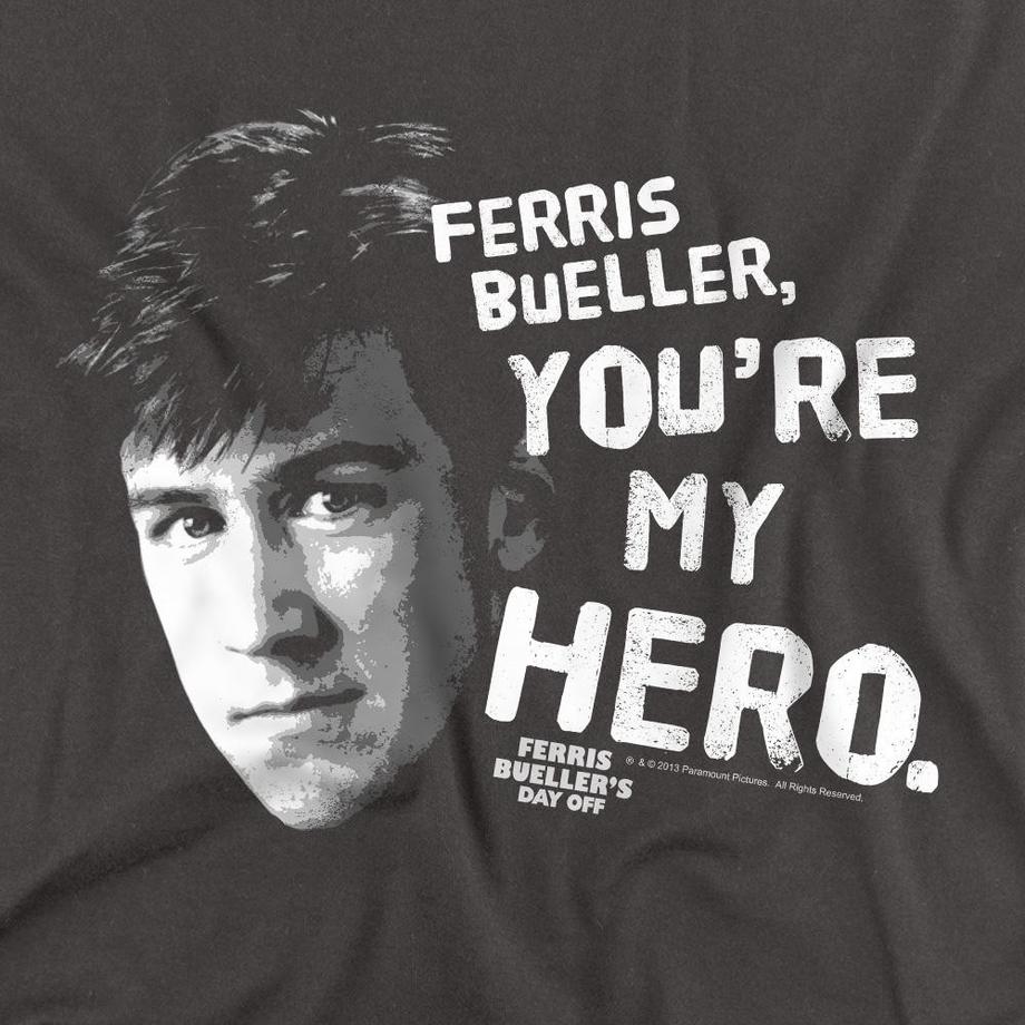 Ferris Bueller´s Day Off Ferris Bueller's Day Off My Hero T-Shirt  