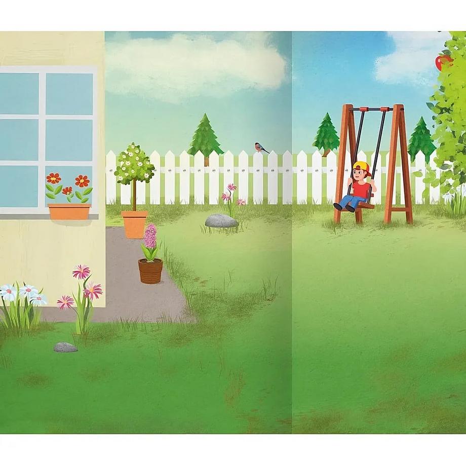 ARS EDITION  Erstes Stickern - Im Garten 