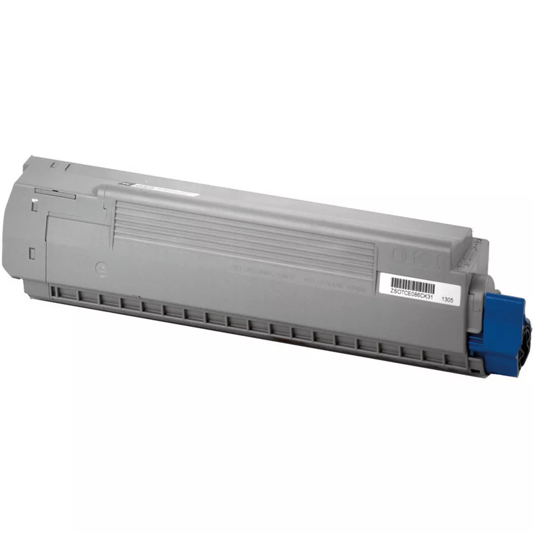 OKI – Toner schwarz 44059108 C810/830 8000 Seiten, Grau, One Size