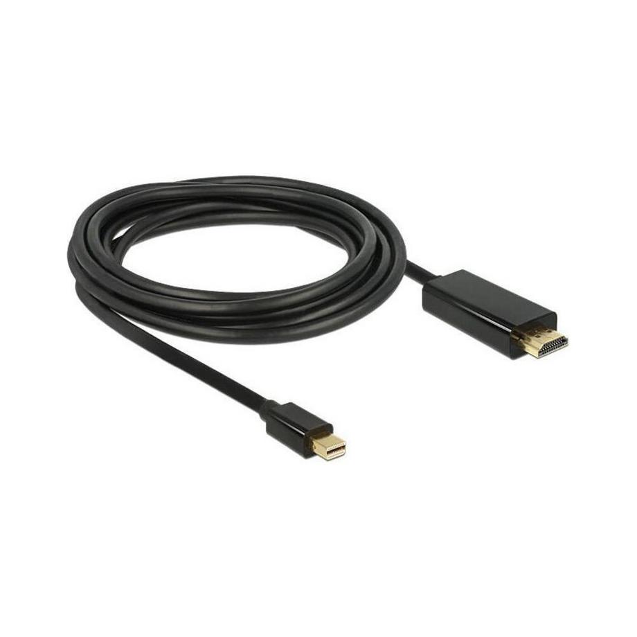 DeLock  DeLOCK 83700 cavo e adattatore video 3 m HDMI Mini DisplayPort Nero 