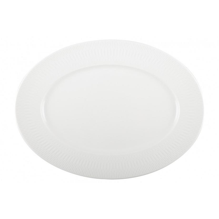 Aulica  PLAT OVALE BLANC PRINCESSE 