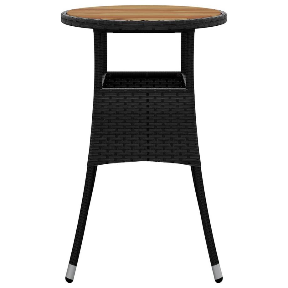 VidaXL tavolo da giardino Polirattan  