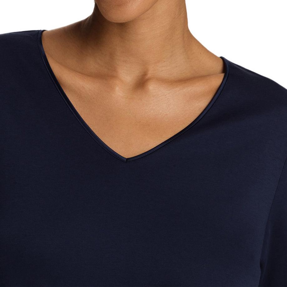 HANRO Cotton Silk Pyjama Manches Longues  