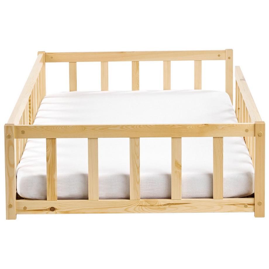 Beliani Lit d'enfant en Bois de pin Scandinave MEYMAC  