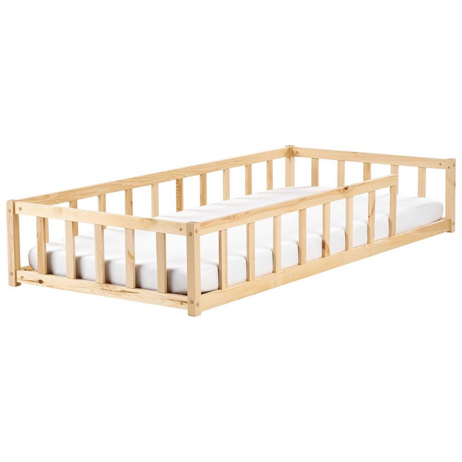 Beliani Lit d'enfant en Bois de pin Scandinave MEYMAC  