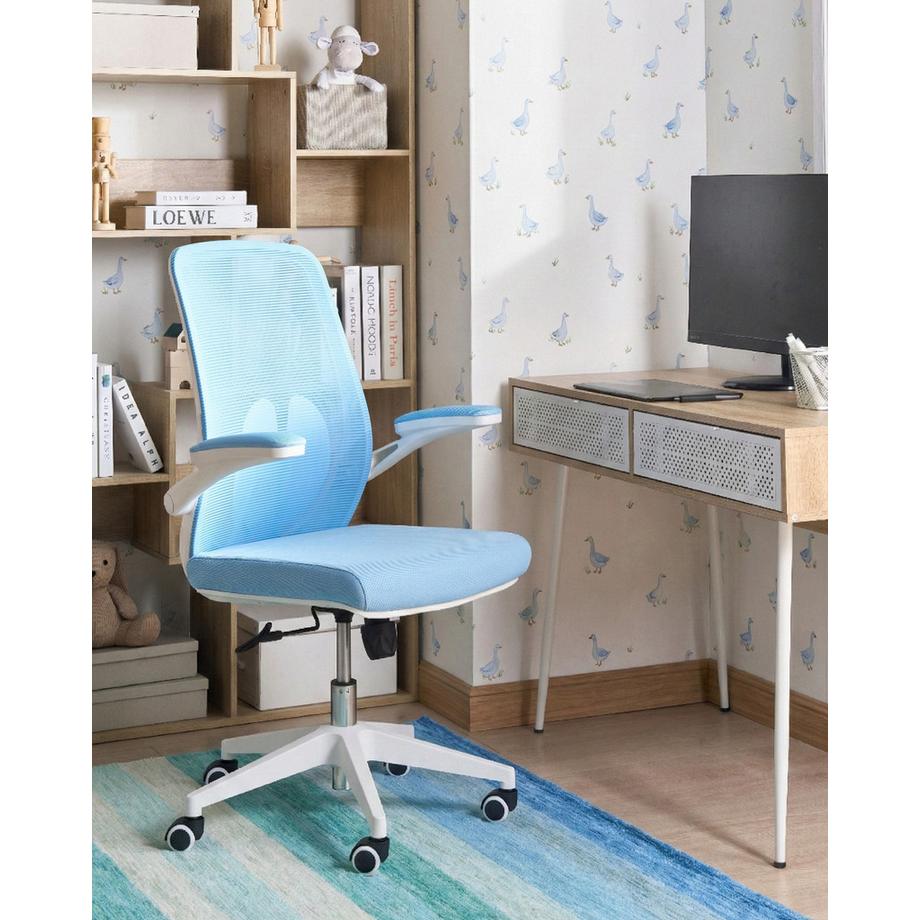 Beliani Chaise de bureau en Tissu maillé  OVERLORD  