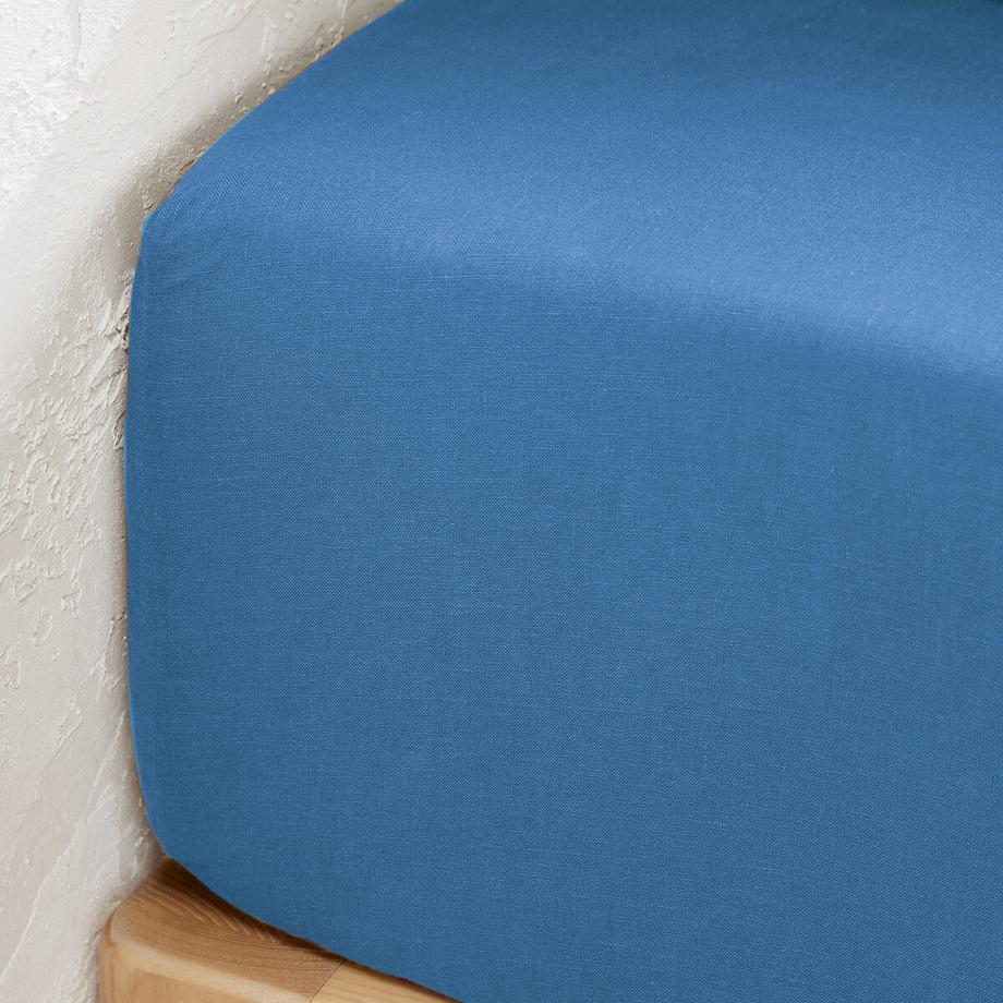 La Redoute Intérieurs Linot Fixleintuch aus vorgewaschenem Leinen  