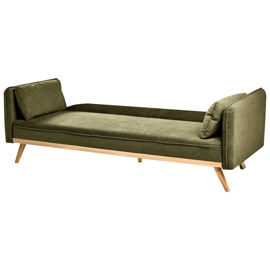Beliani Schlafsofa aus Stoff  ASAA  