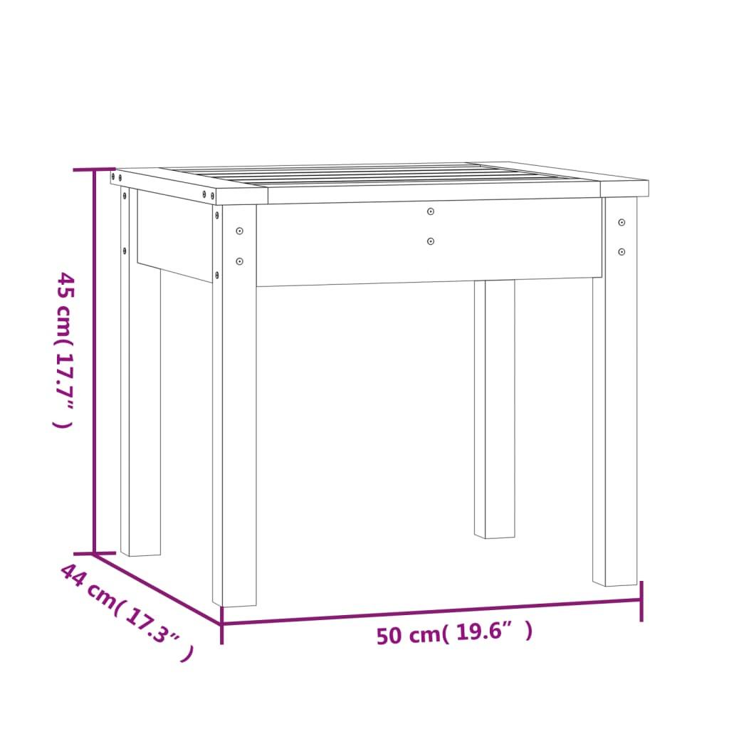 VidaXL Banc de jardin bois de pin  