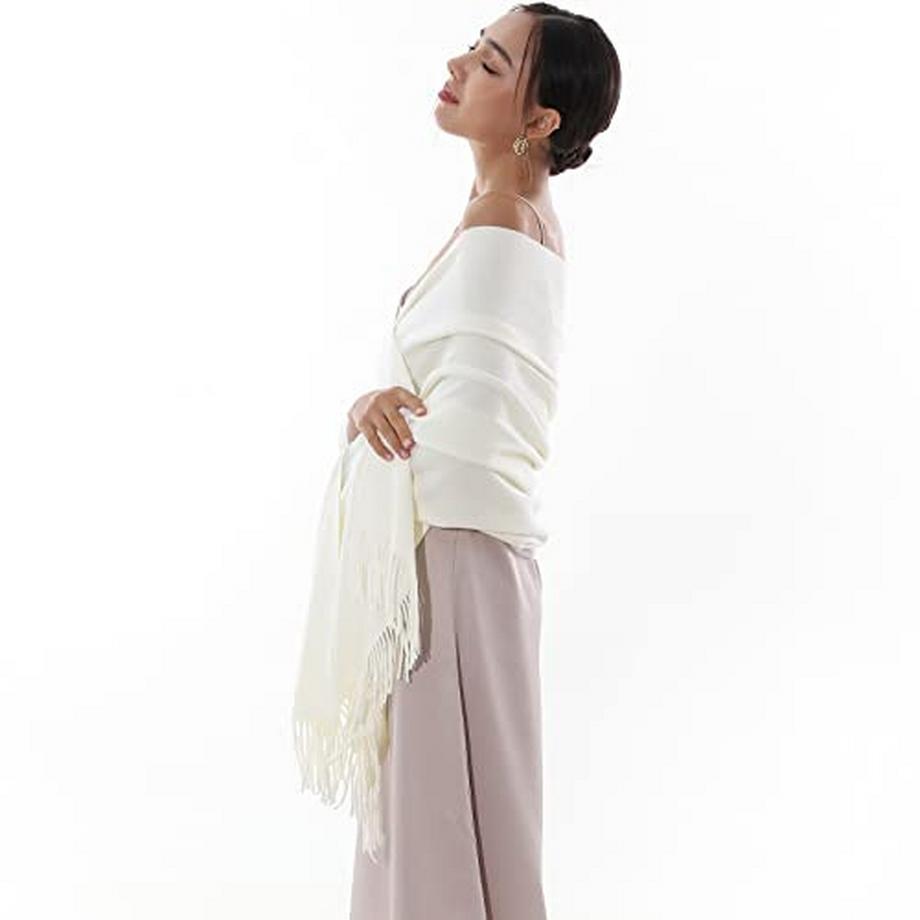 Only-bags.store Pashmina Schal Stola für Abendkleid  