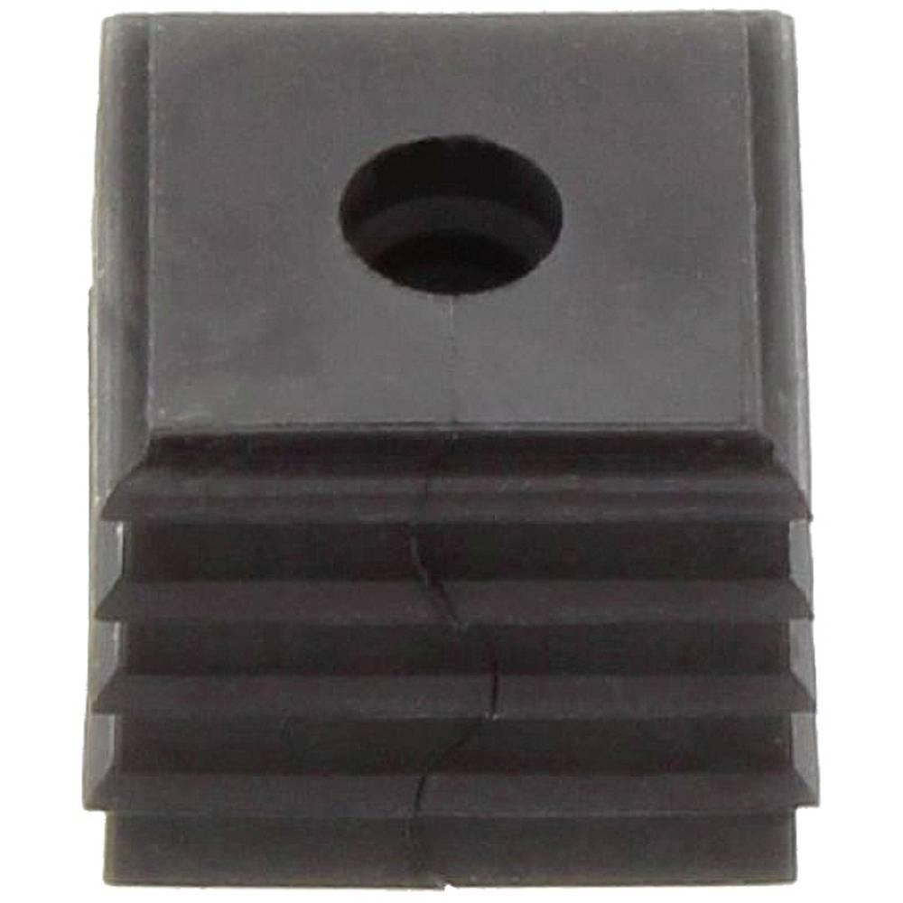 CONTA-CLIP  KDS-DE 6-7 BK Dichtelement Thermoplastisches Elastomer Schwarz 10 St. 