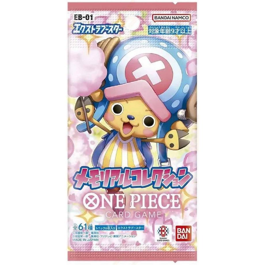 Bandai  Memorial Collection Booster Box EB-01 - One Piece Card Game - JP 