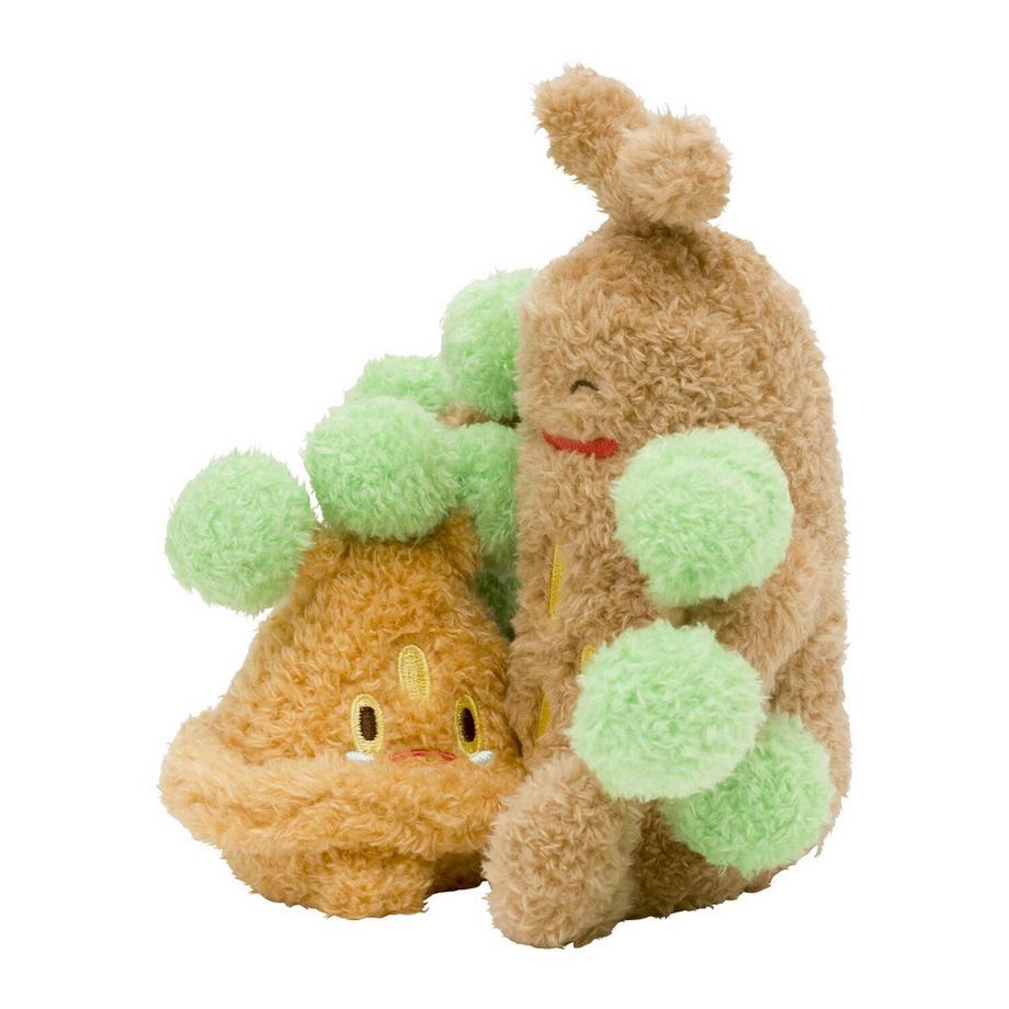 Pokemon  Sudowoodo & Bonsly Buruburu Mugyu! Fluffy Plush 
