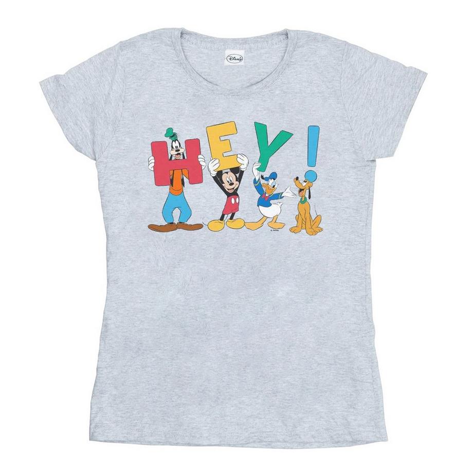 Disney Friends Hey T-Shirt Imprimé  