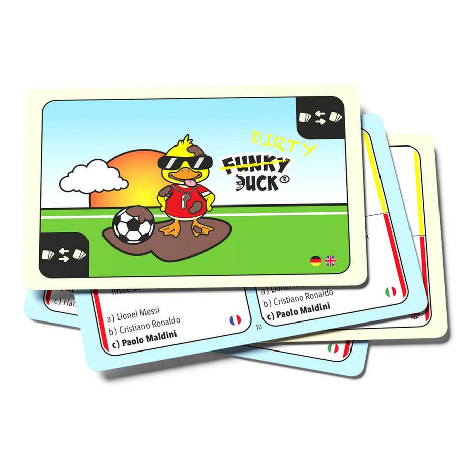 Unique-Gaming Partners  Funky Duck - Quiz Fussball 
