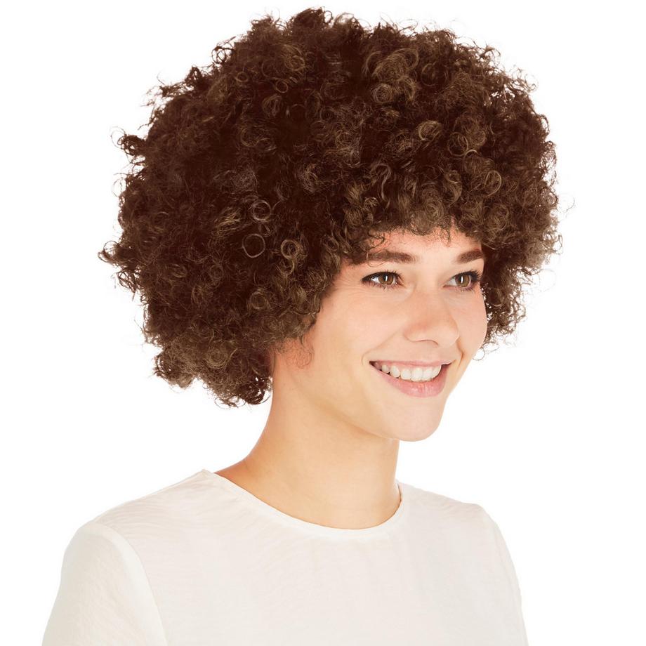 Tectake  Perruque clown-afro standard adulte unisexe 