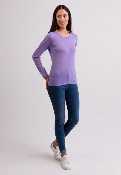 CASH-MERE.CH Kaschmir Rundhals Pullover  