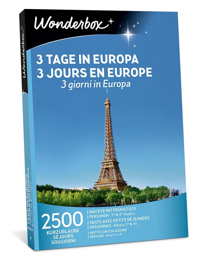 Wonderbox  3 Tage in Europa 