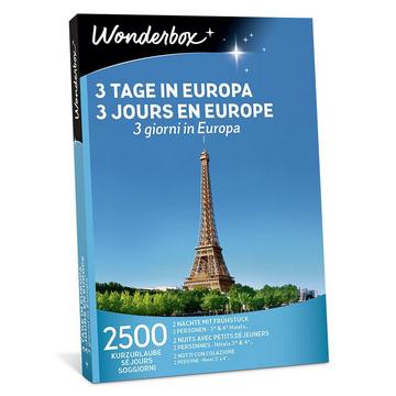 3 jours en Europe