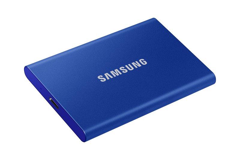 SAMSUNG  Portable SSD T7 500 GB Blu 