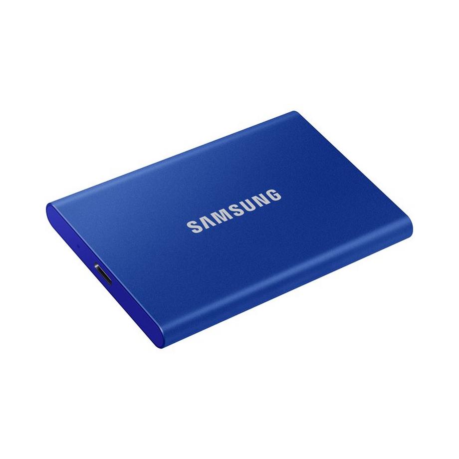 SAMSUNG  Portable SSD T7 500 GB Blau 