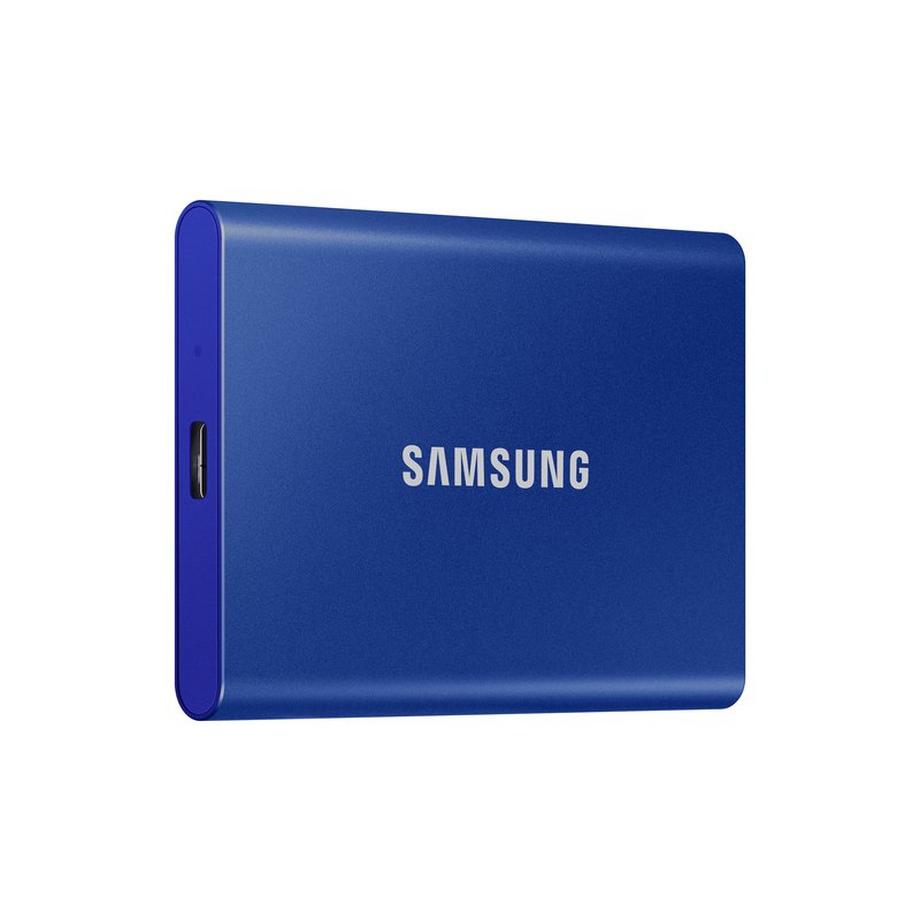 SAMSUNG  Portable SSD T7 500 GB Blau 