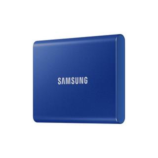 SAMSUNG  Portable SSD T7 500 GB Blau 