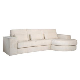 mutoni Ecksofa Felix Ottomane rechts weiss 300  