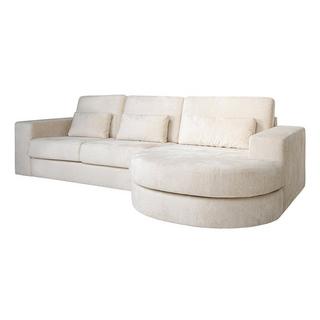 mutoni Ecksofa Felix Ottomane rechts weiss 300  