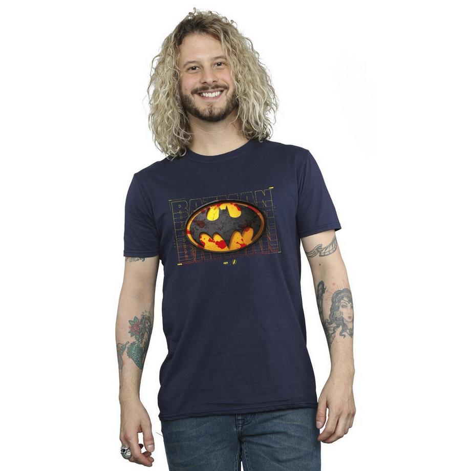DC COMICS Batman Logo T-Shirt Imprimé  