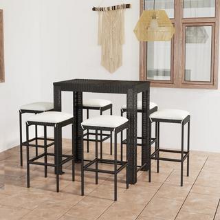 VidaXL Bar-set poly-rattan  