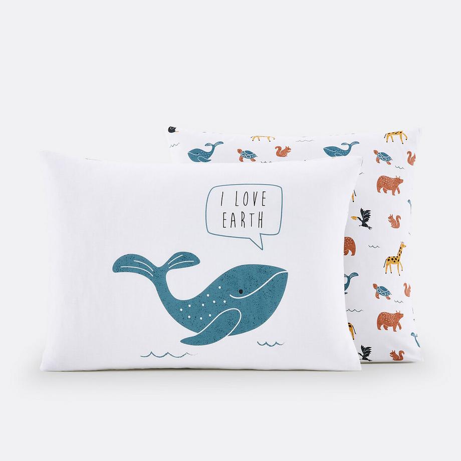 Taie d’oreiller en coton biologique