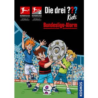 Die drei ??? Kids, Bundesliga-Alarm Pfeiffer, Boris; Saße, Jan (Illustrationen) Couverture rigide 