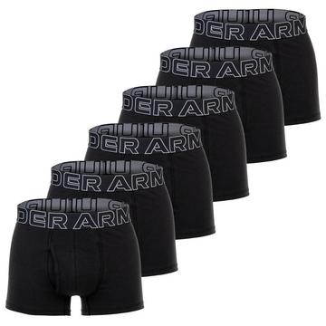 Boxershort  6er Pack Figurbetont-UA PERFORMANCE COTTON - SOLID 3 IN 6PK
