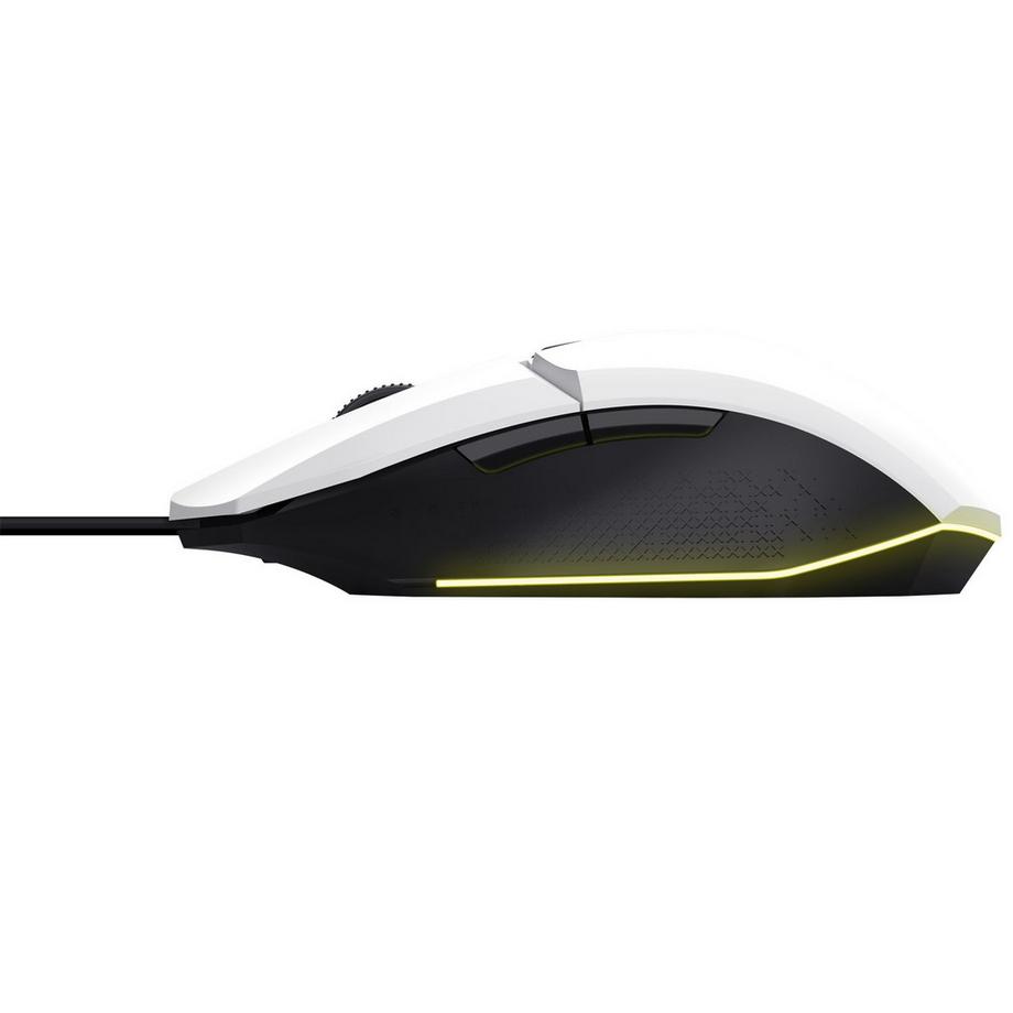 Trust  GXT 109W Felox beleuchtete Gaming-Maus Weiß 