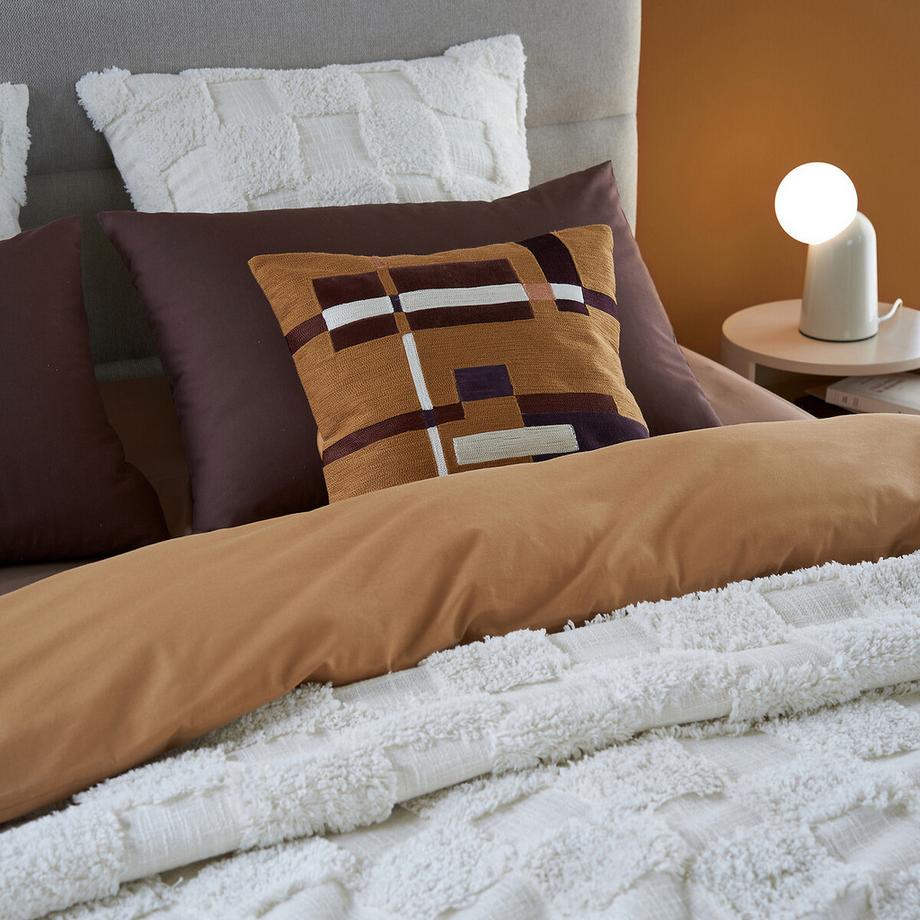 La Redoute Intérieurs Renzo Housse de coussin en coton tufté  