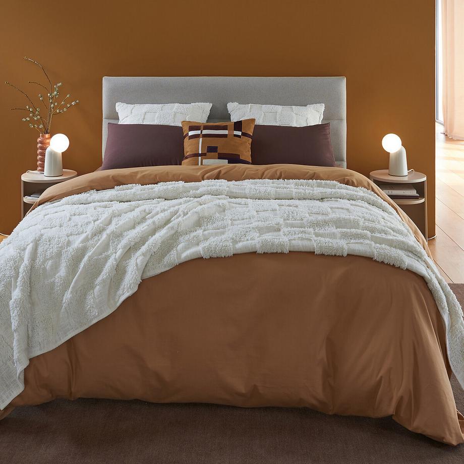 La Redoute Intérieurs Renzo Housse de coussin en coton tufté  